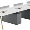Jasse - Workstation - 6 Persons With Drawers