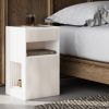 Cardboard Cabinet – Medium White Bed
