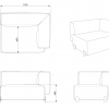 Open System Seating - Qita - Dimensions